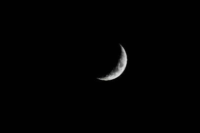 Représentation d'un croissant de Lune - Agrandir l'image, fenêtre modale